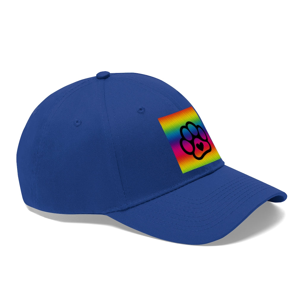 PRIDE Paw Baseball Cap