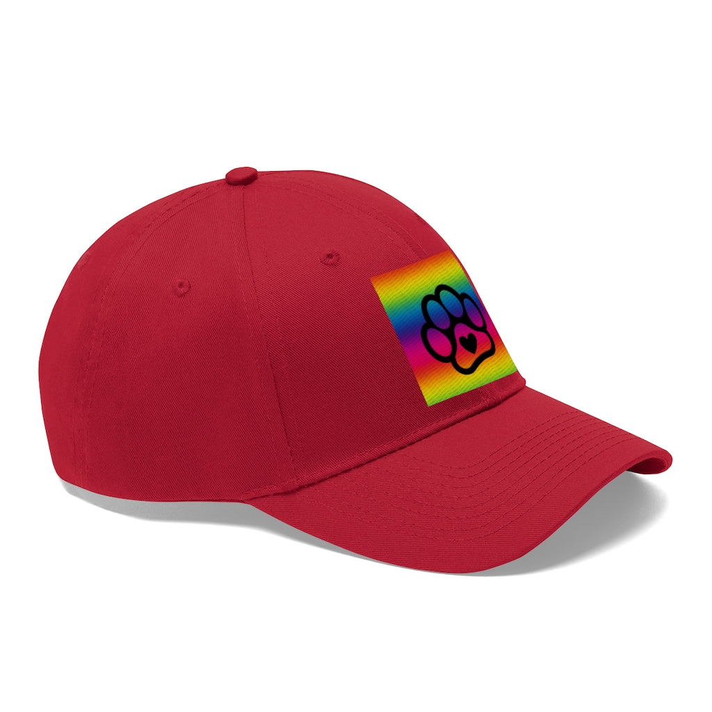 PRIDE Paw Baseball Cap