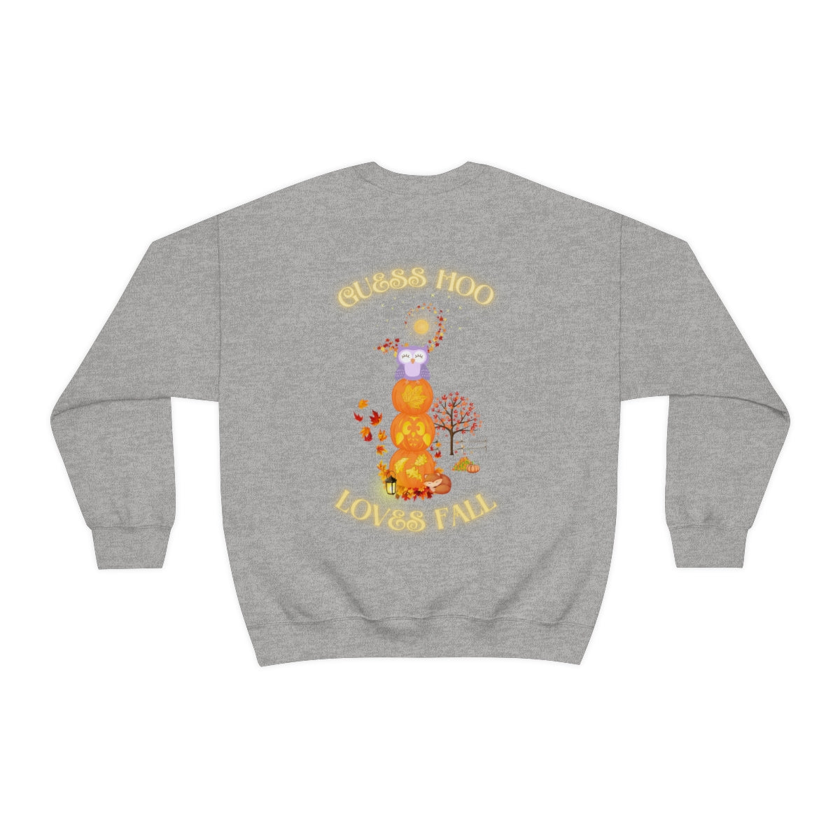 Guess Hoo Loves Fall Crewneck Sweatshirt