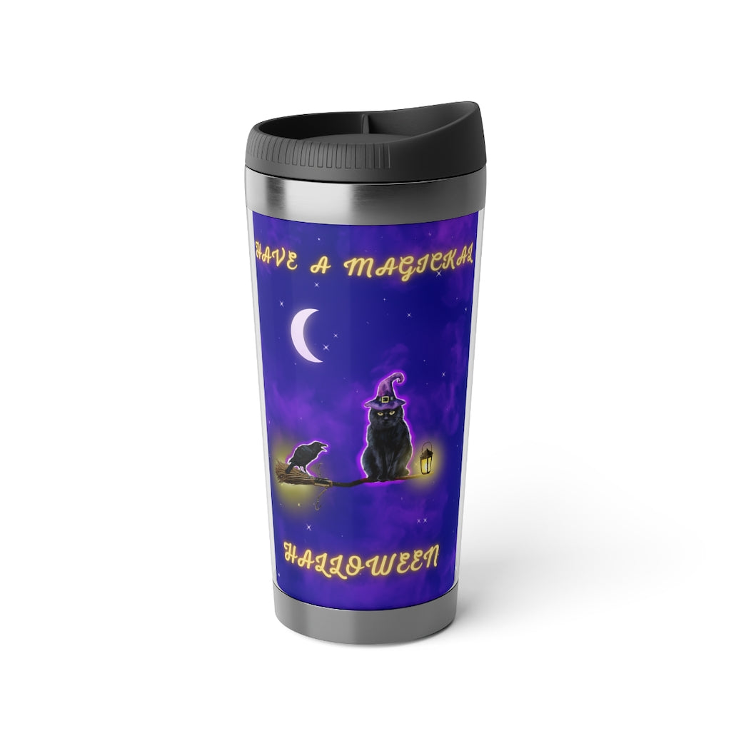 Have a Magickal Halloween Halloween Travel Mug with Insert