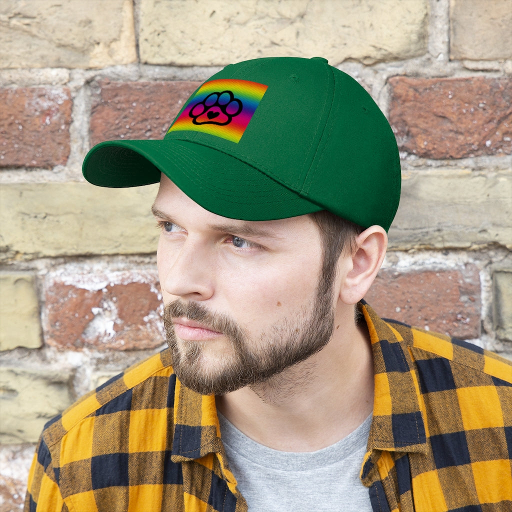 PRIDE Paw Baseball Cap