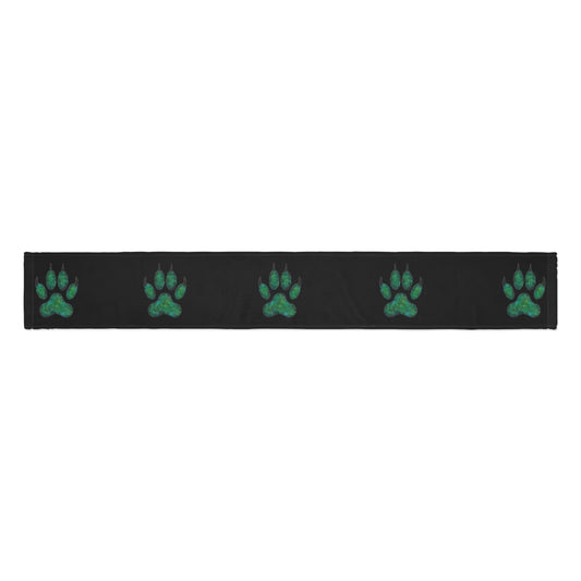 Tiger Paw Print, Winter Scarf