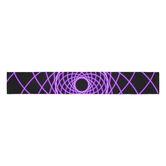 Psychedelic, Purple Mandala, Winter Scarf