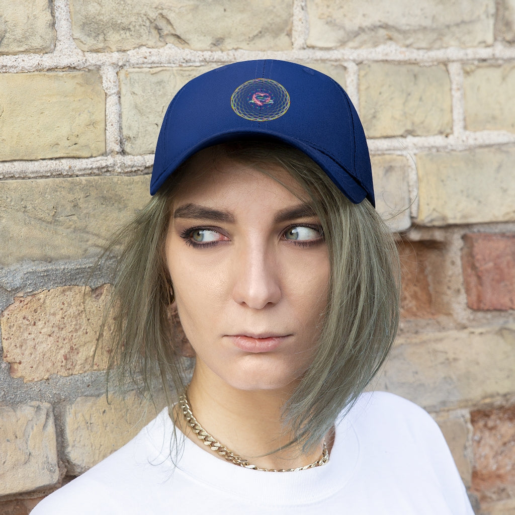 PRIDE Heart Baseball Cap