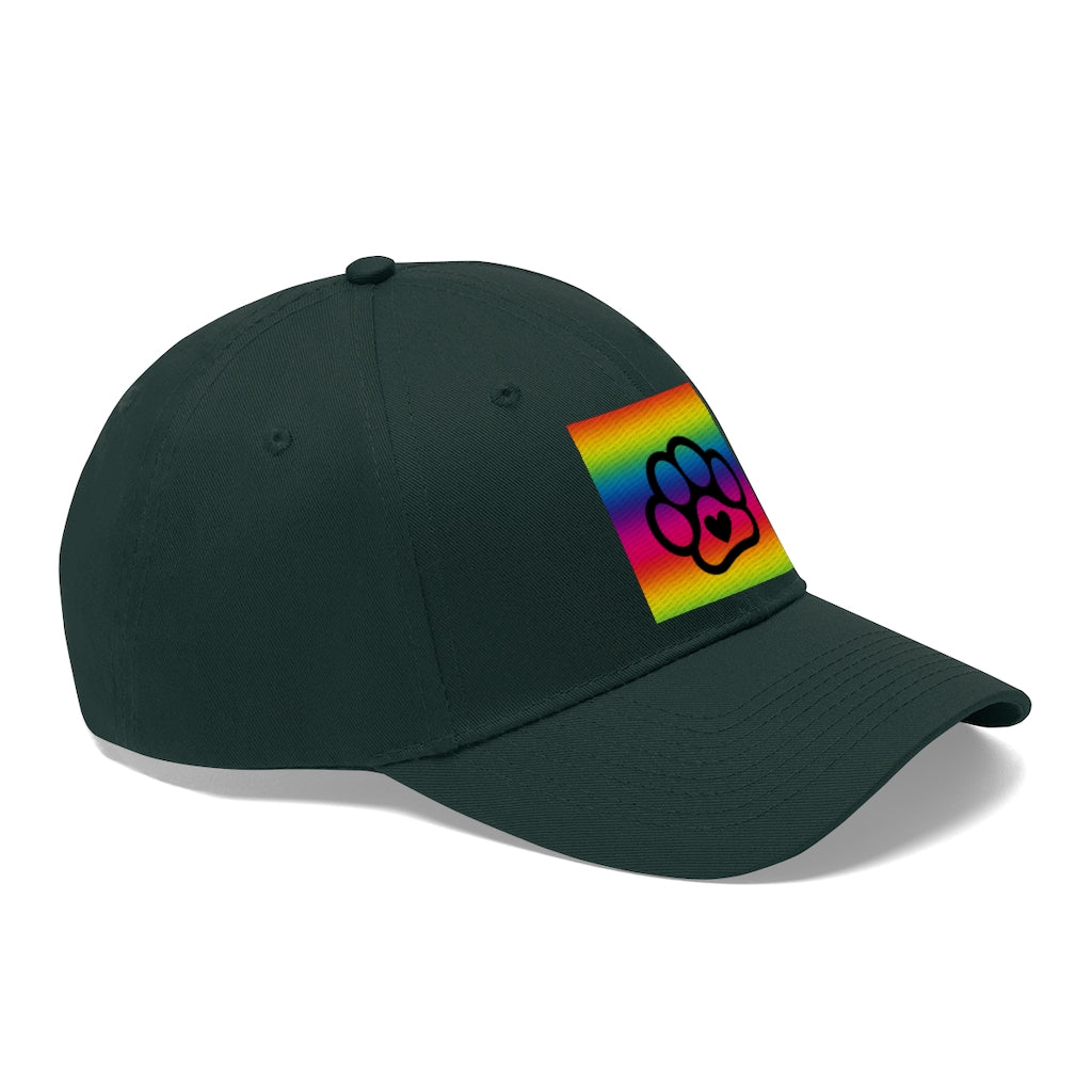 PRIDE Paw Baseball Cap