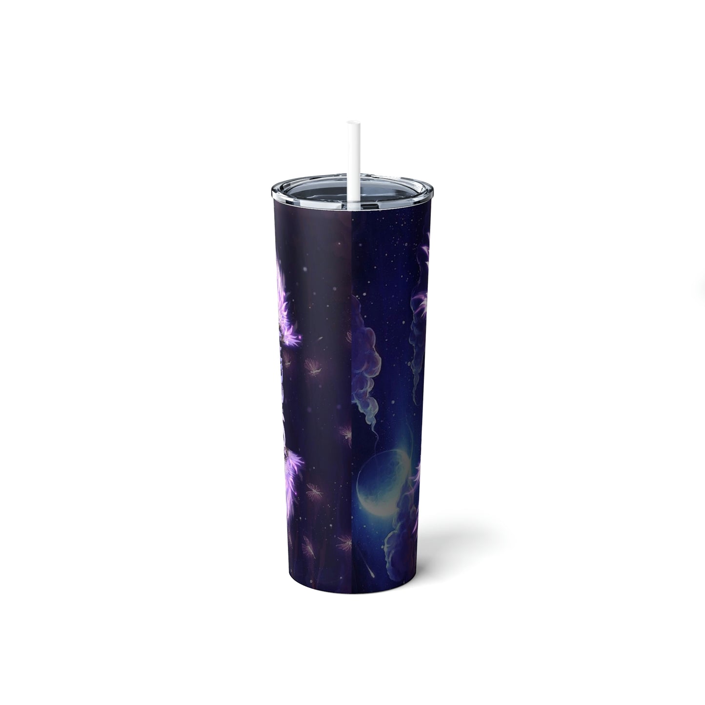 Dream, Skinny Steel Tumbler with Straw, 20oz, Gifts