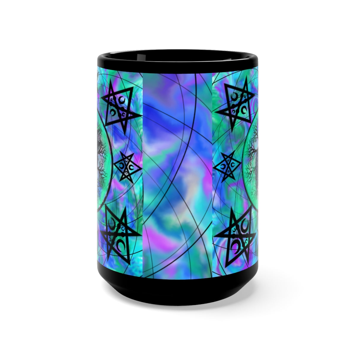 Raven Magick Black Mug 15oz