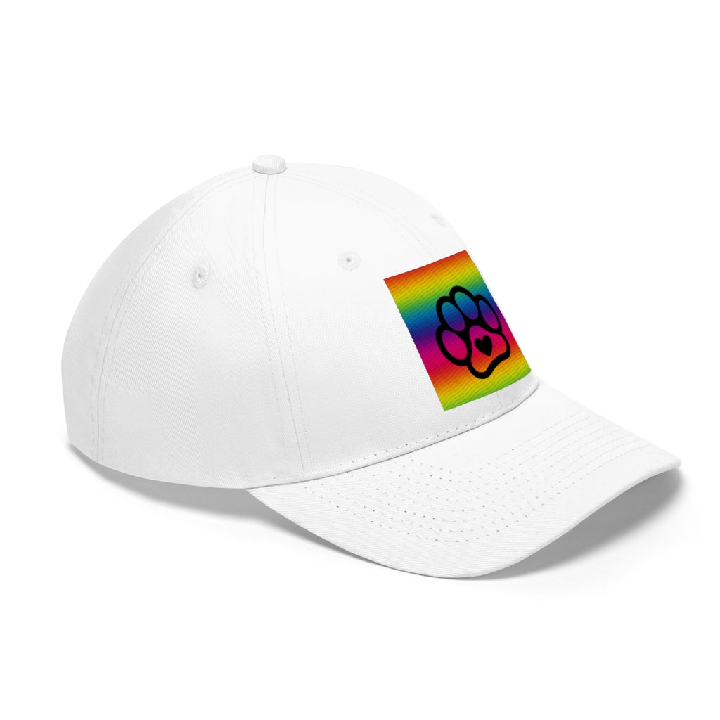 PRIDE Paw Baseball Cap