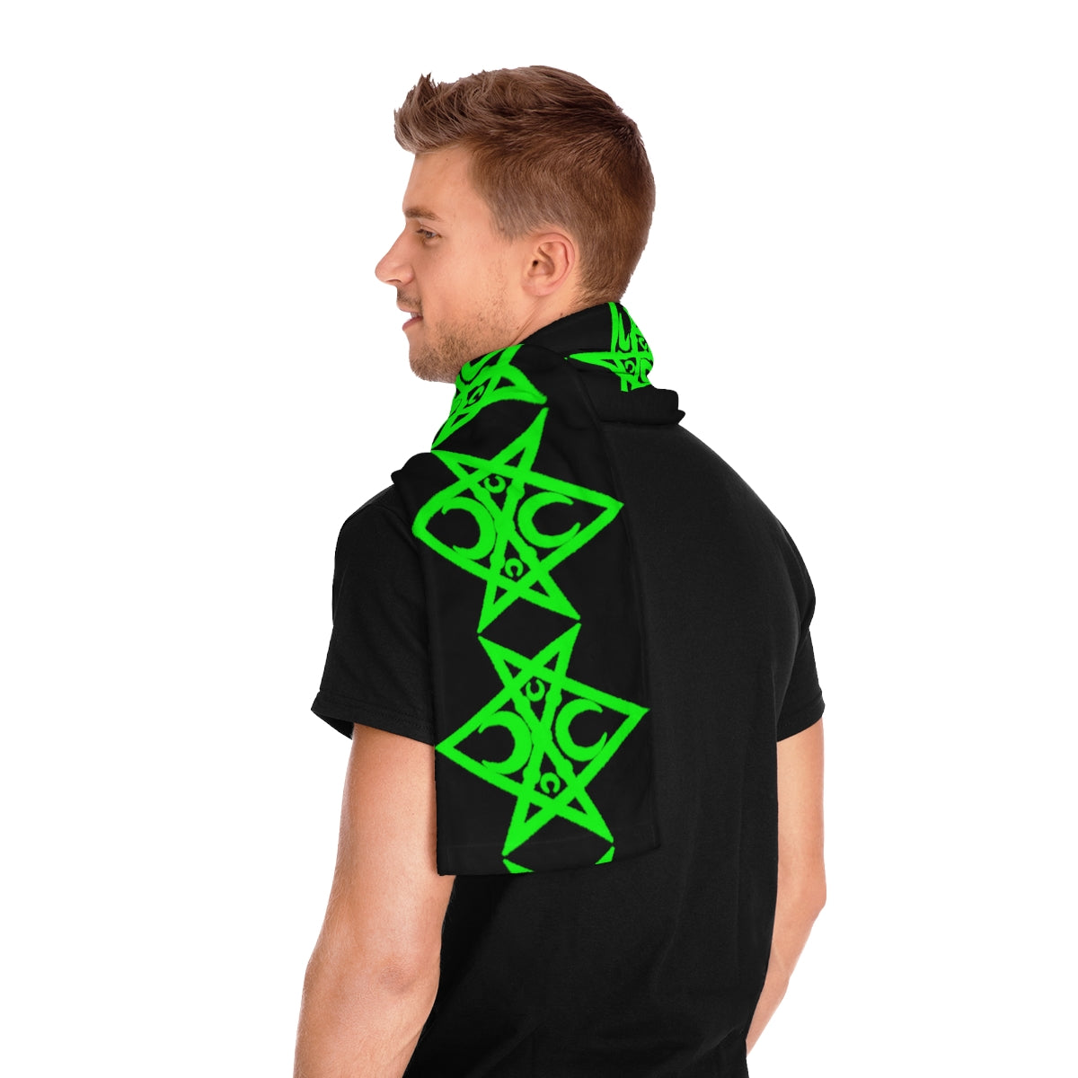 Unicursal Hexagram winter Scarf