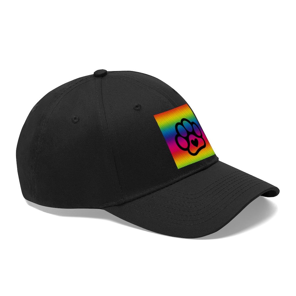 PRIDE Paw Baseball Cap