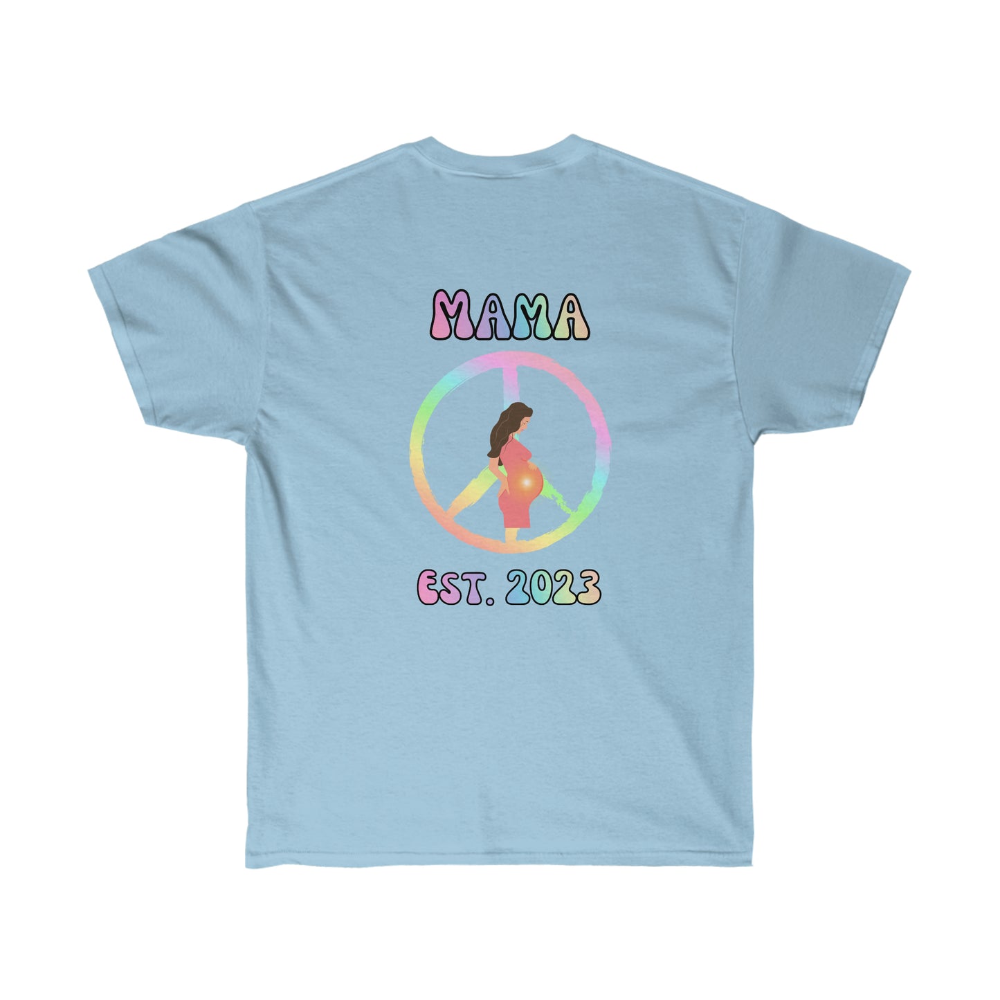 Mama Est. 2023, Ultra Cotton Tee, Mothers Day Gift Idea, New Mom Gift