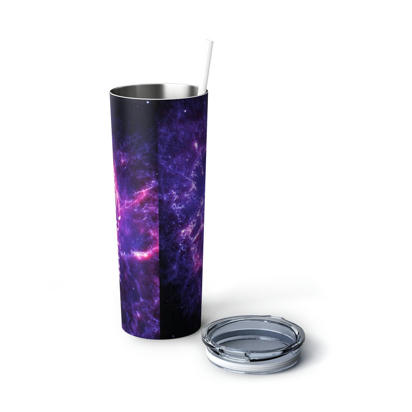 Kick Ass, Skinny Steel Tumbler with Straw, 20oz, Gifts