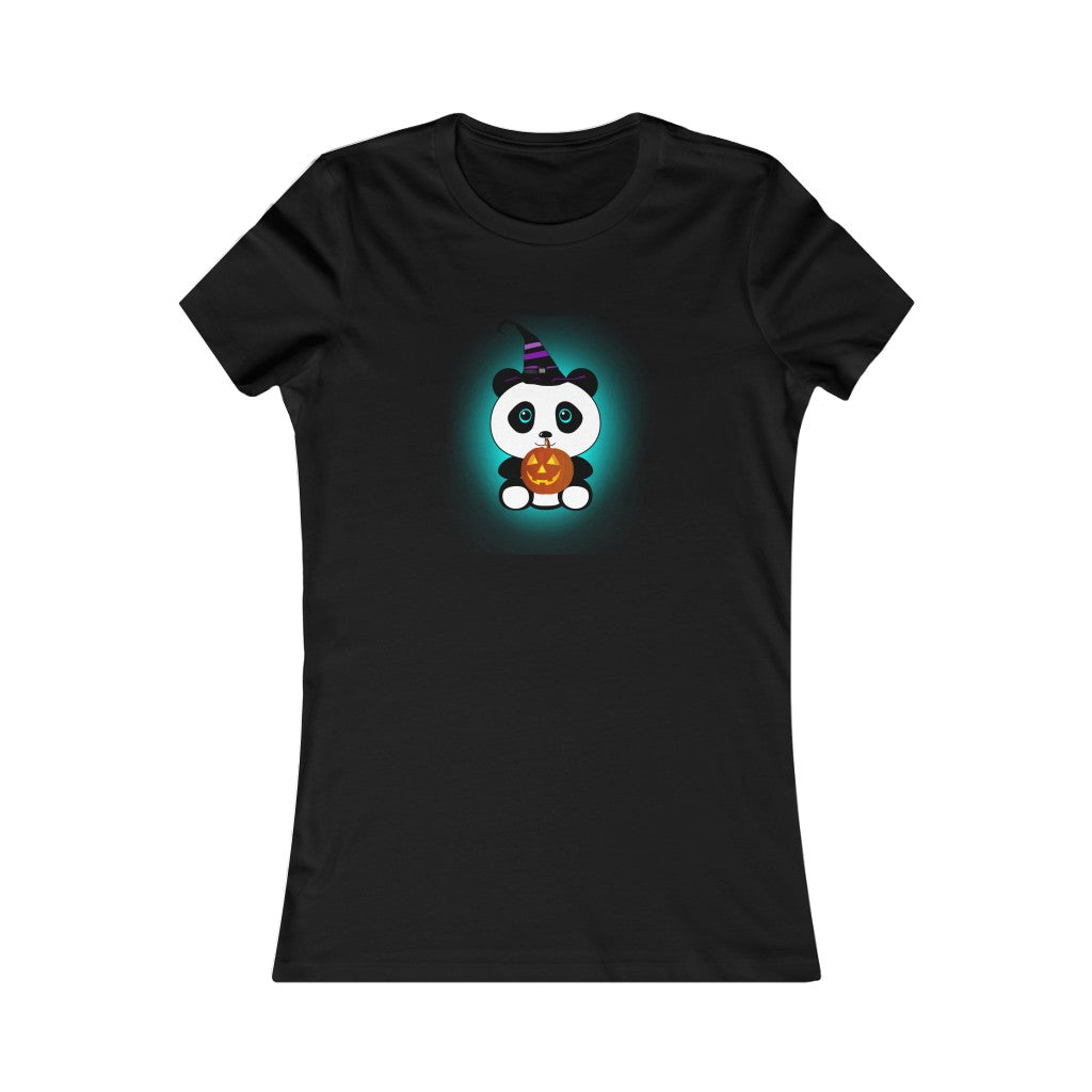 Women's Favorite Tee Panda Halloween