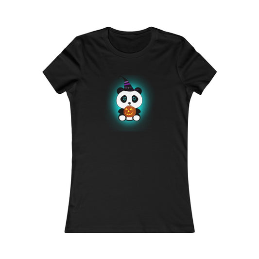 Women's Favorite Tee Panda Halloween